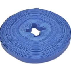 Flad slange 100 m 1" PVC - Fleksibel højtryksvandslange | Farve: Grøn | Størrelse: 100 m