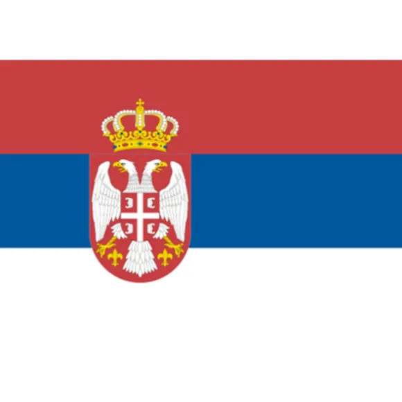 Flag - Serbien