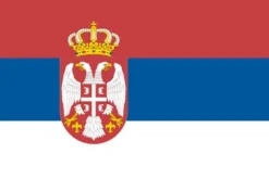 Flag - Serbien