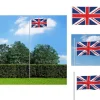 Flag & vimpler - Living britisk flag 90x150 cm