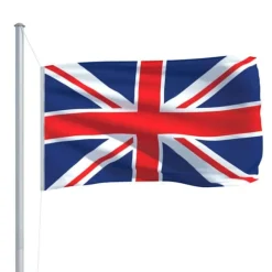 Flag & vimpler - Living britisk flag 90x150 cm