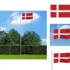 Flag & vimpler - Living det danske flag 90x150 cm