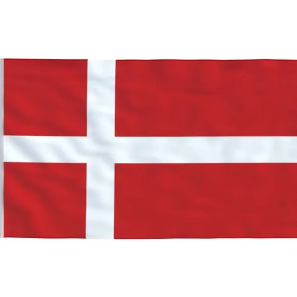 Flag & vimpler - Living det danske flag 90x150 cm
