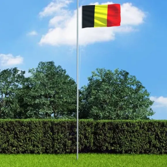 Flag & vimpler - Living det belgiske flag 90x150 cm