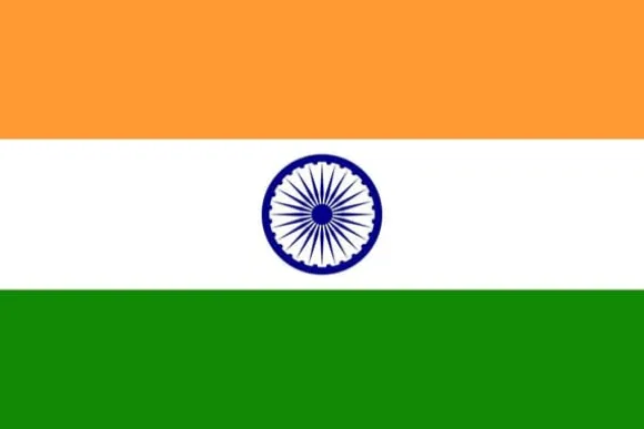 Flag af Indien