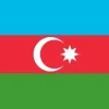 Flag for Aserbajdsjan