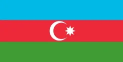 Flag for Aserbajdsjan