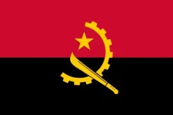 Flag fra Angola