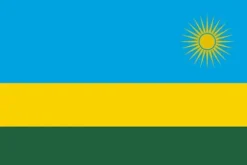 Flag fra Rwanda