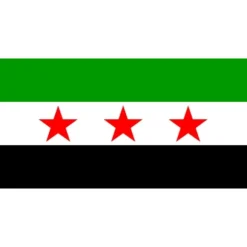 Flag fra Syrien