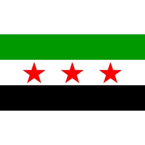 Flag fra Syrien