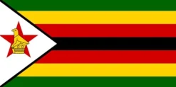 Flag fra Zimbabwe