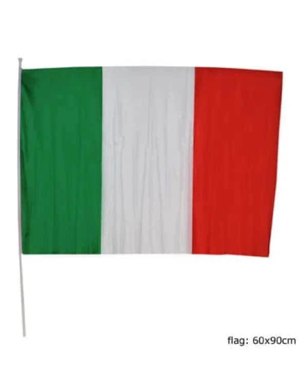 Flag Italien 60 x 90 cm. Size-Standard