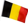 Flag supporter Belgien 90 x 150 cm. Size-Standard
