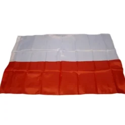 flag 115x70cm HVID-RØD