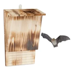 Flagermusehus, 37x22x12,5 cm, Natur