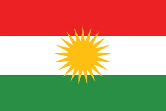 Flagga - Kurdistan
