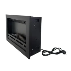 Flandria el-indbygningsovn - 1500 Watt varme - fjernbetjening