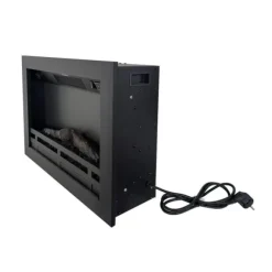 Flandria el-indbygningsovn - 1500 Watt varme - fjernbetjening