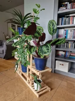 Flerniveau træblomsterkrukke RKB /95x116x25/ Naturlig brændt