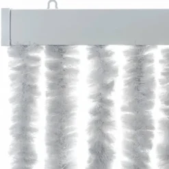 Flueforhæng i chenille - Dørgardin til insektbeskyttelse | Størrelse: 100x220 cm | Farve: Grå