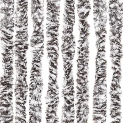 Flueforhæng i chenille - Dørgardin til insektbeskyttelse | Farve: Brun og Beige | Størrelse: 100x200 cm