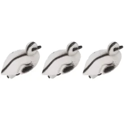 Flydende gule Ællingedamme Ornament Sæt til Have og Pool - 3 Realistiske plastænder - Perfekt til Vanddekoration - C Style - 12x6,5 cm