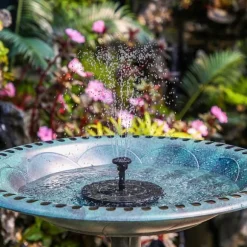 Flytande solcellsfontän