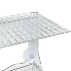 Foderautomater til vindue 2 stk. 30x12x15 cm akryl - Fuglehus - Fuglehuse - Home & Living