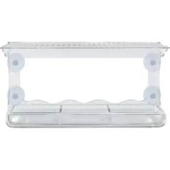 Foderautomater til vindue - 2 stk. akryl | Størrelse: 30x12x15 cm