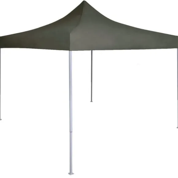 Foldbart festtelt 2 x 2 m stål antracitgrå - Festtelt - Festtelte - Home & Living