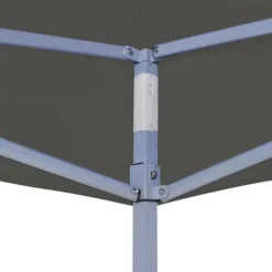 Foldbart festtelt 2 x 2 m stål antracitgrå - Festtelt - Festtelte - Home & Living