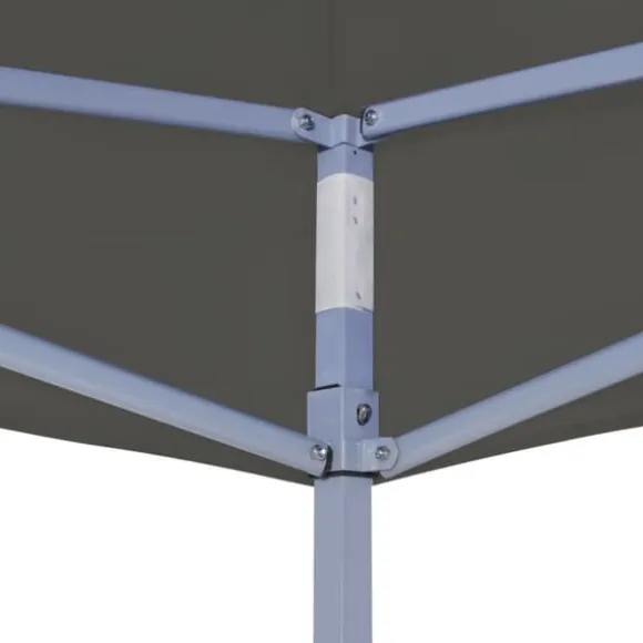 Foldbart festtelt 2 x 2 m stål antracitgrå - Festtelt - Festtelte - Home & Living