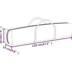 Foldbart festtelt med sidevægge 3x6 m | Farve: Hvid | UV-resistent og vandafvisende