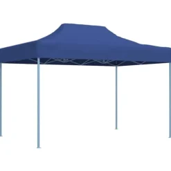 Foldbart festtelt 3x4 m - UV-bestandigt & vandafvisende | Farve: Blå | Størrelse: 3x4 m