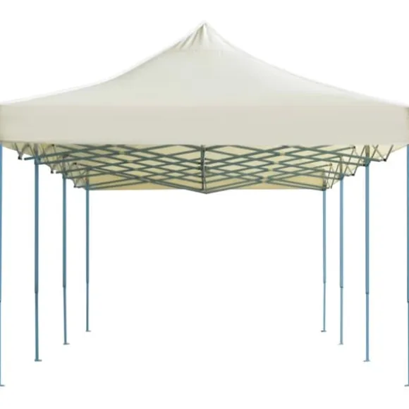 Foldbart pop op-festtelt 3x9 m cremefarvet - Festtelt - Festtelte - Home & Living