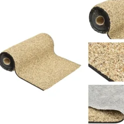 Fontæner & havedamme – tilbehør - Living stenfolie 1000x40 cm naturligt sand