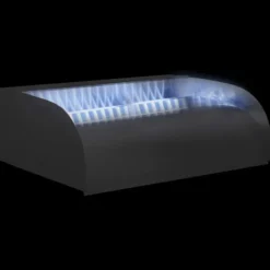 Fontæner - Living havespringvand med LED-lys 45x34x14 cm rustfrit stål 304