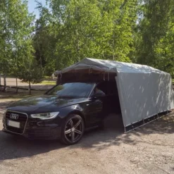 Fornorth Garagetelt 3,4x7m, Lysegrå