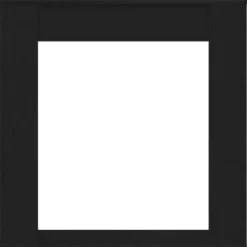 Fortsat til pejs - Slidstærk hylde til LED-flamme | Farve: Sort | Størrelse: 100x20x100 cm