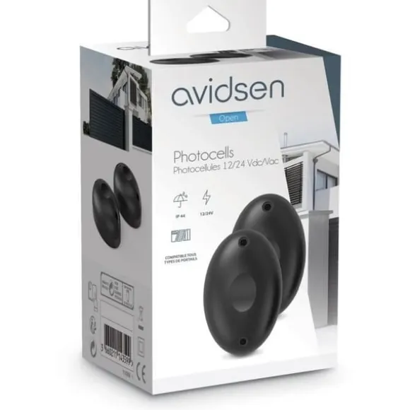 Fotoceller - AVIDSEN - Til alle portmotorer - 12V/24V