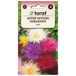 Frø til Chinese Needle Aster Mix - Højtvoksende og farverig sommeraster