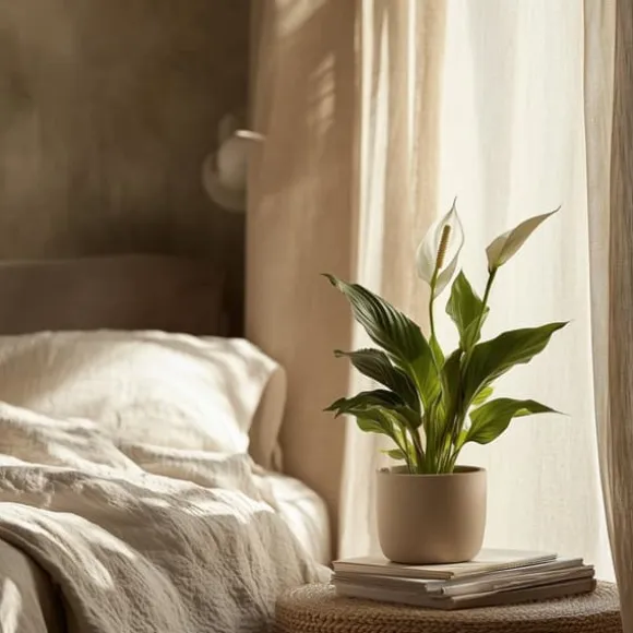 Fredslilje - Spathiphyllum 'Torelli' - Højde 30-45cm - ⌀12cm