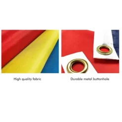 Färgglad Peace Flag Polyester Pacifist Flagga 90 X 145 cm Peace Banner Flaggor för trädgårdsbalkong utomhus