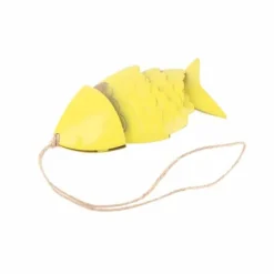 Färgglada Koi Fish Wind Chimes Metallhantverk Utomhus takfot Hängande dekorationer Fish Wind Chime