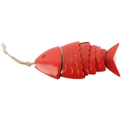 Färgglada Koi Fish Wind Chimes Metallhantverk Utomhus takfot Hängande dekorationer Fish Wind Chime