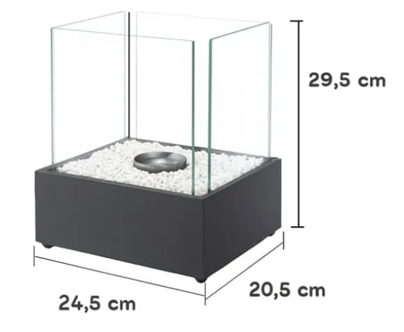 Fritstående bioethanolpejs TT-14 – 30 cm