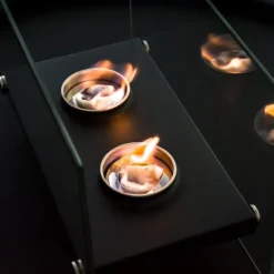 Fritstående biopejs Fiamma Ardente til hjemmet, haveterrassen, økoglas