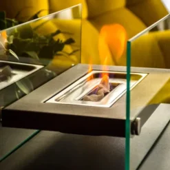 Fritstående biopejs fiamma gio til hjemmehavedekoration pejsvarme