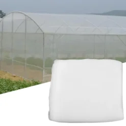 Frugt Grøntsag Insektsikkert net 60 mesh fortykket landbrugsplantedæksel til havedrivhus3 X 3,6 m